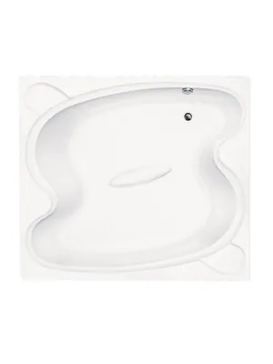 Ванна акриловая VAGNERPLAST 194 (1940х1700х520) нестандартная, белая VPBA197HEL2X-04