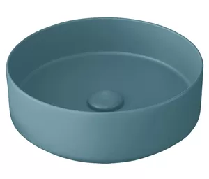 Раковина накладная Cielo (400х400х125) цвет Polvere, круглая SHCOLAT40PL