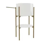 Полотенцедержатель AeT 300мм золотой сатин P008VXGDS