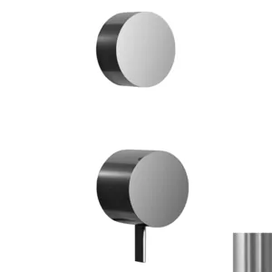 Смеситель для душа Fantini встраиваемый, переключатель на 3 потока, нержавеющая сталь A587B