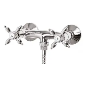 Смеситель CEZARES -DS-01 для душа, настенный, двухзахватный, хром