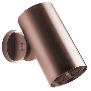 Верхний душ (спот) Gessi 57261.030 настенный, режим "мульти-спрей", медь
