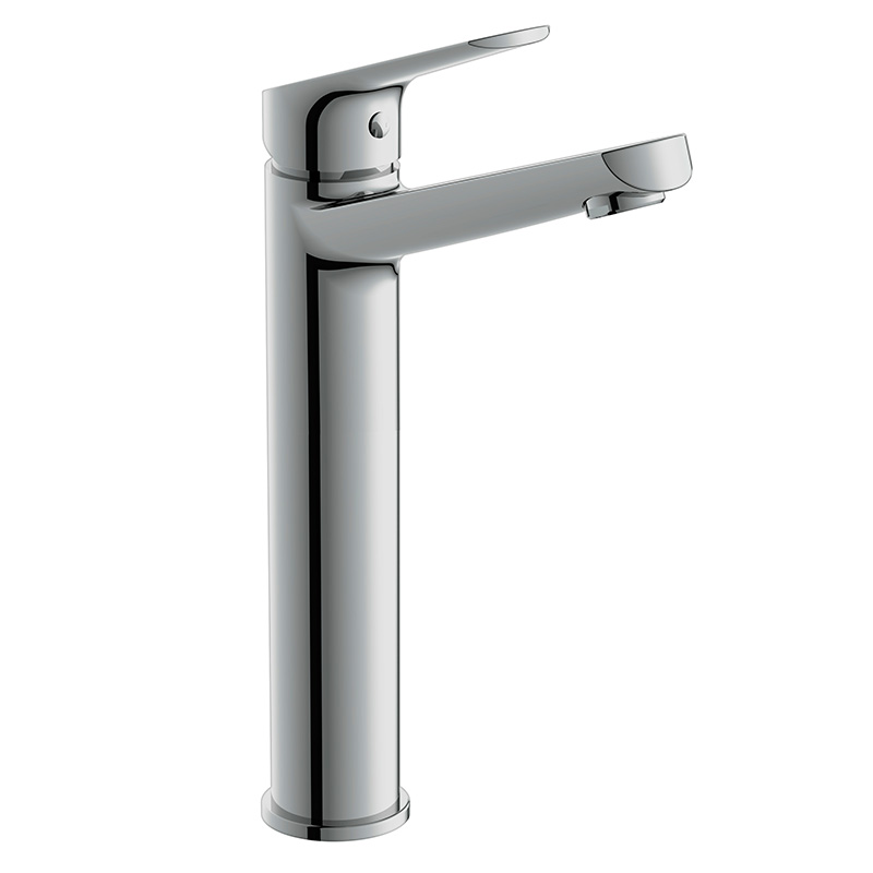 Смеситель для раковины Cersanit 63038 высокий, однорычажный, хром