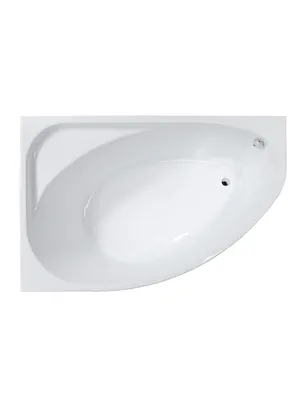 Ванна акриловая VAGNERPLAST 170 L (1700х1100х450) угловая, левая VPBA170HAP3LX-04