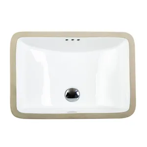 Раковина встраиваемая BelBagno (530x370x210) прямоугол., без отверстия под смеситель, белая BB1006