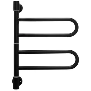 Полотенцесушитель электрический ENERGY U G2K 24Вт (ВхШхГ 540х400х99) поворотный RAL 9005