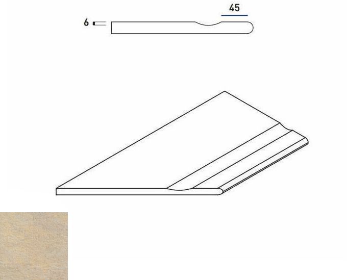 District X2 Sand Bordo Svasato Round Sx 60X30 матовая
