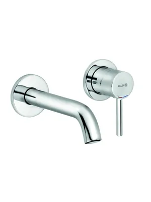 Смеситель KLUDI- 180мм. для умывальника, встраив., комплект с внутр.частью, хром 382440576S