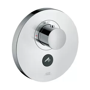 Смеситель Axor 36726000 Highflow для душа, встраиваемый в стену, термостат, хром