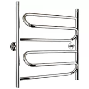 Полотенцесушитель водяной СТИЛЬЕ 600x500, нерж.сталь, универсальное подкл.,00651-6050