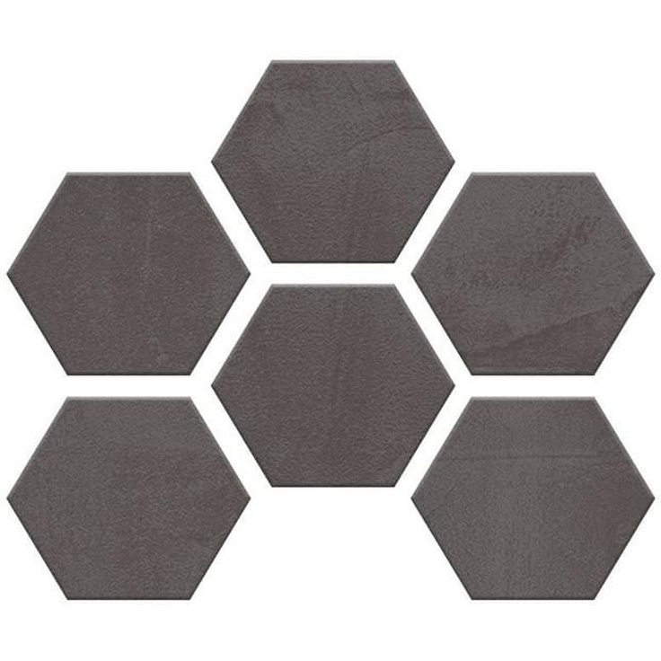 Monocibec Ceramiche Thema 92849 Loft Esagonetta Mosaico Lato 8 Naturale 30x40 матовая