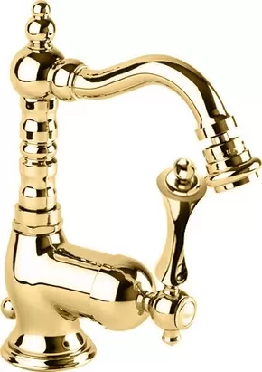 Смеситель CEZARES -BSM2-03/24-M для биде, донный клапан, золото