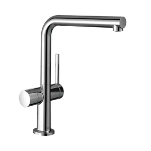 Смеситель Hansgrohe для кухни 270 с запорным вентилем, 1jet хром 72827000
