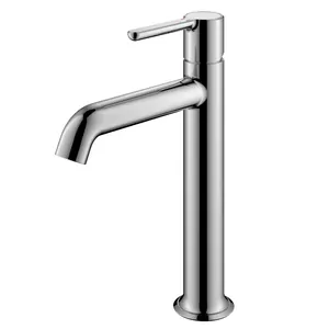 Смеситель CEZARES -LC-01-W0 для раковины, однозахватный, без донного клапана, хром