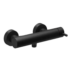 Смеситель для душа Ravak X070280 настенный, без излива, черный матовый