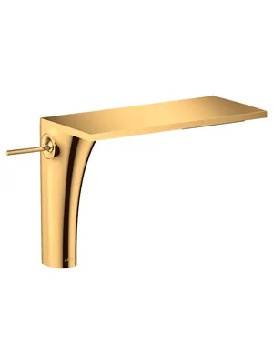 Смеситель Axor 18020990 для раковины, однозахватный, полированное золото