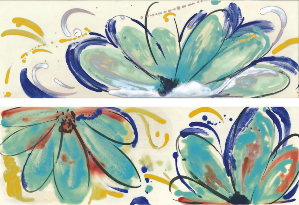 декор Shades Flowers Sea Mix 20x60