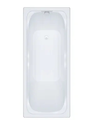 Ванна акриловая Triton (1450х700) без каркаса, со сливом-переливом ST33+E050