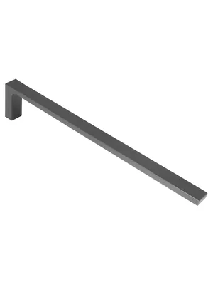 Полотенцедержатель Keuco Edition11 450 мм, одинарный, настенный, хром черный шлифованный 11120130000