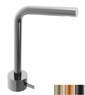 Смеситель для раковины Fantini высокий однозахватный, покрытие PVD A506WF