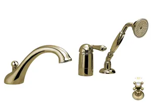 Смеситель Nicolazzi на ванну трехсекционный, бронза 3414BZ75