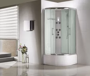 Душевая кабина BAND HOURS EVOLUTION B 90х90х217 стекло прозрачное, проф. хром, высокий поддон