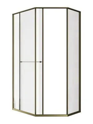Душевой уголок левый Радомир (1200х900х2200)стекло 8мм прозр/бронза 1-10-4-1-0-354