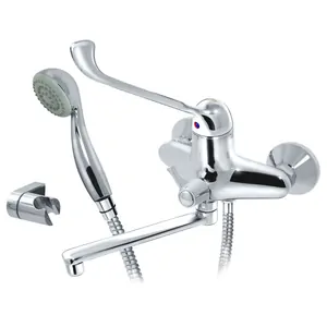 Смеситель для ванны/раковины VARION 7025 71 3 локтевой, однозахв., с душ. гарнитуром, хром