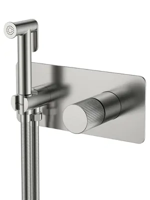 Смеситель Boheme 127-NB.3 встраиваемый, с гиг душем, однозахв, ручка:linea, черный