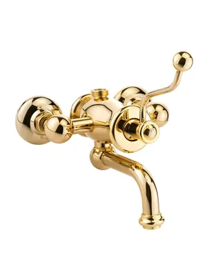 Смеситель для ванны/душа Migliore настенный, выход 3/4", золото ML.VIV-9903.DO