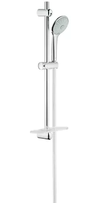 Душевой набор Grohe 110 Massage 27243001 (Штанга, шланг, лейка, полочка)