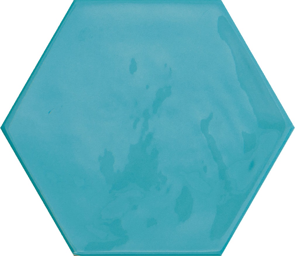Kane Hexagon Sky Glossy 18X16