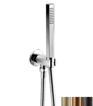 Душевой набор Fantini лейка, шланг 140см, шланговое соединение, цвет: никель полированный