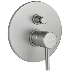 Смеситель для душа Giulini встраиваемый с переключ. на 2 потреб., никель матовый F6513NKO