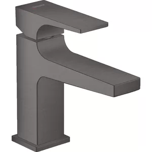 Смеситель Hansgrohe 32500340 для умывальника, с донным клапаном, 100мм, шлиф черн хром