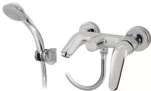 Смеситель для ванны VARION Armaturen 2620 77 3 однозахватный, короткий излив, ручной душ