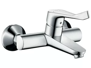 Смеситель Hansgrohe 31913000 для умывальника настенный, длинная рукоятка