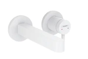 Смеситель Hansgrohe 76051700 для раковины, скрытого монтажа, излив 168, матовый белый