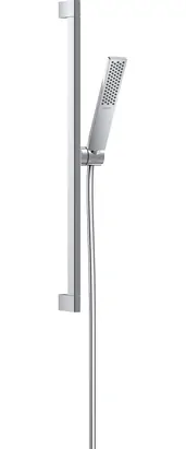 Душевой набор Hansgrohe E 100 1jet EcoSmart с душевой планкой 65 см, хром 24370000