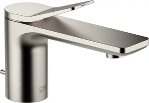 Смеситель для умывальника Dornbracht 33500845-06 однозахватный, донный клапан, платина матовая