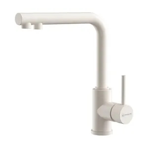 Смеситель для мойки Omoikiri 2 Plus PA с изливом для питьевой воды, пастила 4994421