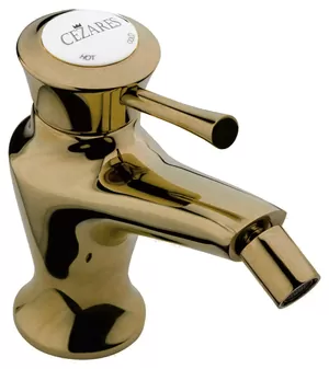 Смеситель CEZARES -BSM1-02 для биде, однозахватный, донный клапан, бронза