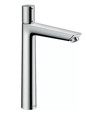 Смеситель Hansgrohe Talis Select E 71752000 для раковины, однорычажный, со сливным гарнитуром, хром