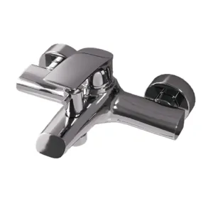 Смеситель для ванны/душа Paini настенный, однозахватный, короткий излив, цвет:хром D1CR111ZKM