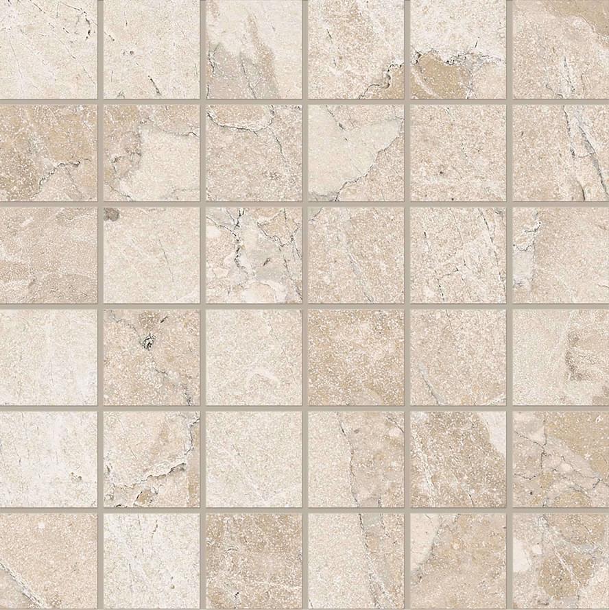 мозаика Matera Stone Mosaico 50x50 Beige Silktech 30x30