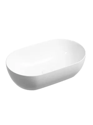 Раковина накладная Ceramicanova 500х300х140 без отв. под смеситель, белый CN12001