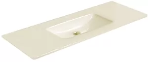 Раковина для тумбы Caprigo Аккорд/Каприс (1000x450x155) стеклянная, магнолия OW15-2221-R800