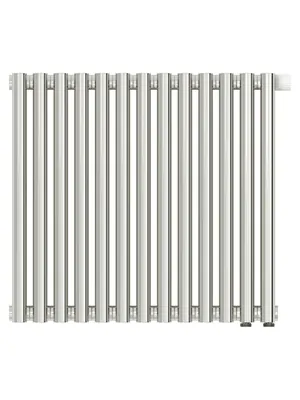 СУНЕРЖА Дизайн радиатор 500х585 (13 секц) нерж.сталь, EU50 левое/правое, 3/4", 00-0312-5013