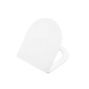 Сиденье для унитаза BelBagno с микролифтом, петли металл, белое BB070SC