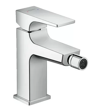Смеситель Hansgrohe 32520000 для биде, клапан push-open, хром